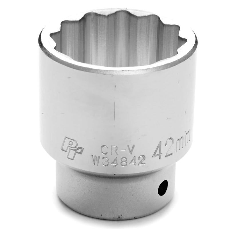 Performance Tool W34842 3/4-Inch Drive 12-Point Standard Socket 42mm - Image 2